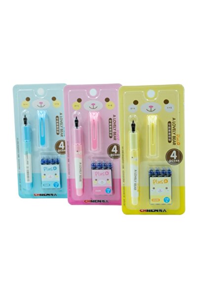 MC Micostore Stilou CNX 3360K, pastic, 4 patroane, capac cu clips, diverse cu...