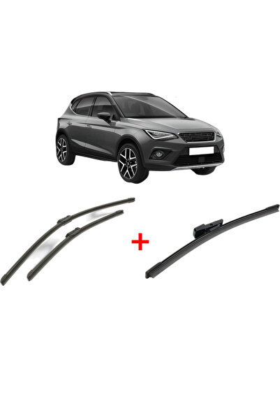 Bosch Σετ 3 υαλοκαθαριστήρων SEAT ARONA (KJ7, KJP) από το 2017, για το μπροστ...