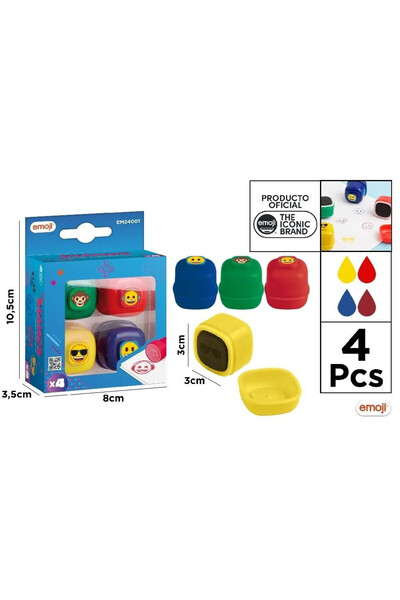 OEM Ștampile pentru scrapbooking EMOJI 4 buc MP Main Paper