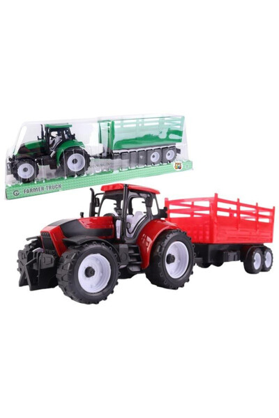OEM Model de tractor cu remorcă cu baloane rotative Pro Kids - Ideal pentru m...