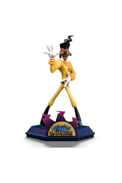OEM Figurina Powerline Iron Studios A Goofy Movie galben 20x38x29cm