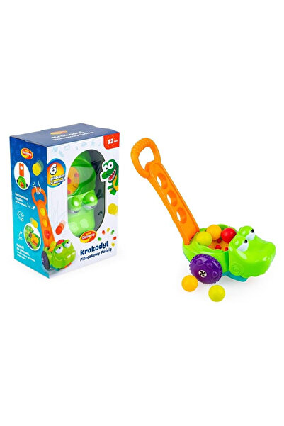 OEM Krokodyl Dumel - jucărie interactivă de colectat mingi pentru copii 12 luni+
