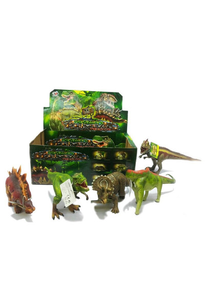 OEM Set figurine dinozauri Trifox mix 6 buc multicolor 21x30cm