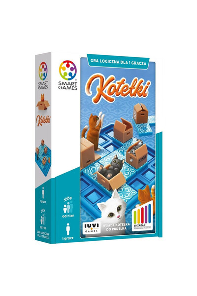 OEM Kotelki – joc logic pentru copii de la IUVI Games, 60 de sarcini incluse