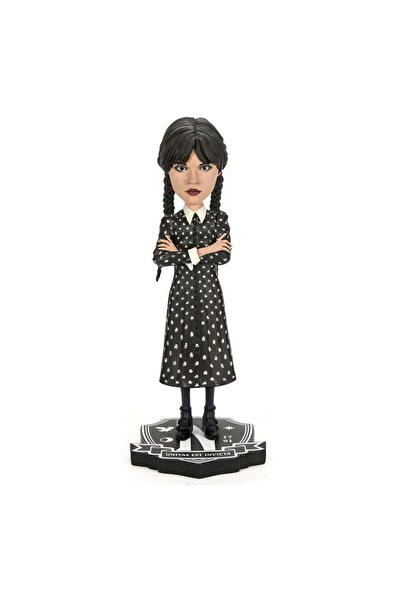 OEM Figurina Bobble-head Wednesday Addams, 21 cm, multicolor, NECA