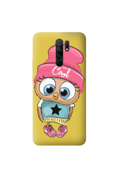 Other Xiaomi Redmi 9 Cool Star Yellow Colored Silicone TPU Θήκη