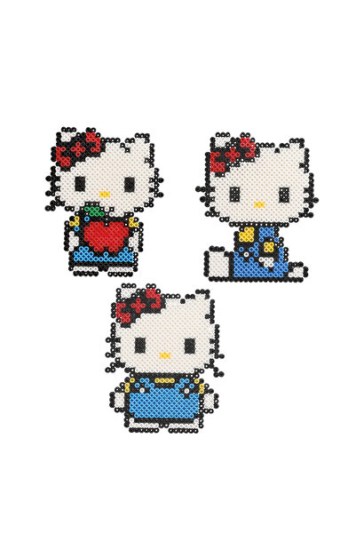 Micki Set de artizanat Hello Kitty, 2000 bucati, tabla de lucru mare, multicolor