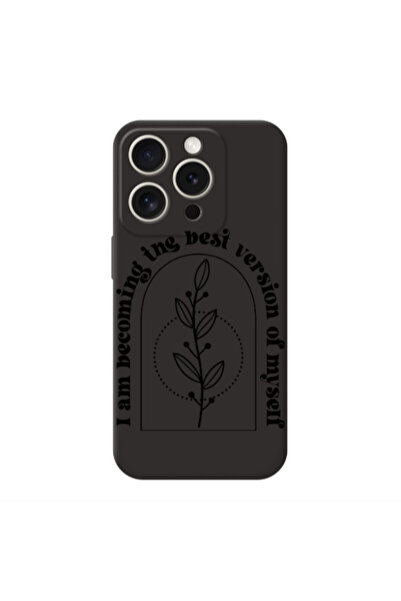 Other Apple Iphone 16 Pro I am Becoming Black Colored Silicone TPU Θήκη