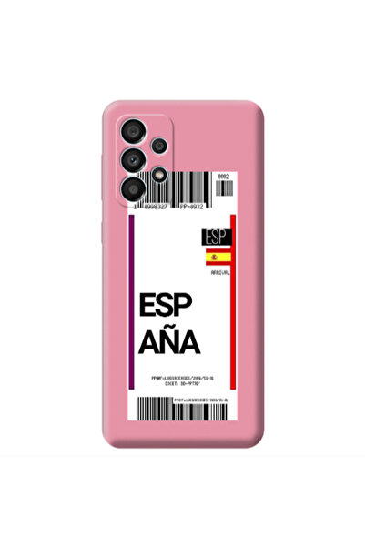 Other Samsung A53 Espana Arrival Pink Colored Silicone TPU Θήκη