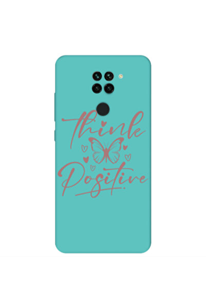 Other Xiaomi Redmi Note 9 Think Positive Turquoise Colored Silicone TPU Θήκη