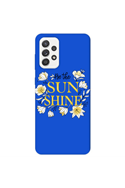 Other Samsung A52 Sun Shine Blue Colored Silicone TPU Θήκη