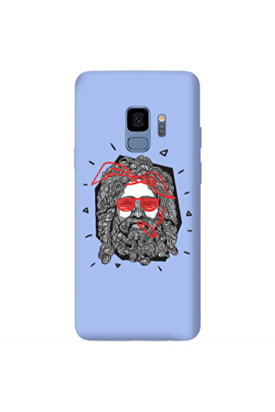 Other Samsung S9 Plus Cool glasses Light Purple Colored Silicone TPU Θήκη