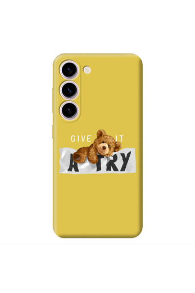 Other Samsung S23 Plus Give me Yellow Colored Silicone TPU Θήκη