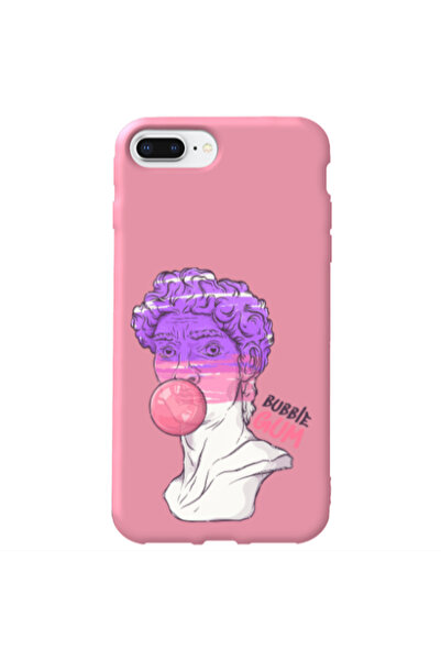 Other Apple iPhone 7 Plus Pin Bubble Pink Colored Silicone TPU Θήκη