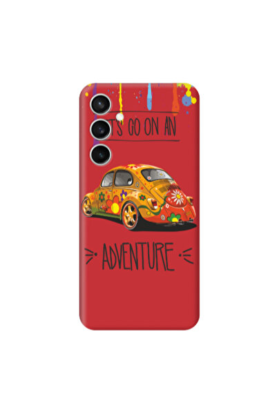 Other Samsung S24 Plus Adventure Red Colored Silicone TPU Θήκη