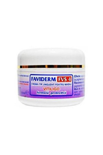 Favisan Crema pentru Masaj Faviderm FVS 4 Vitiligo Favisan, 50ml
