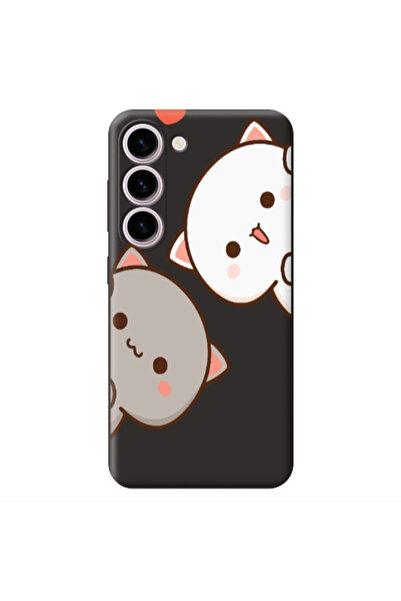 Other Samsung S23 Plus We are here Black Colored Silicone TPU Θήκη