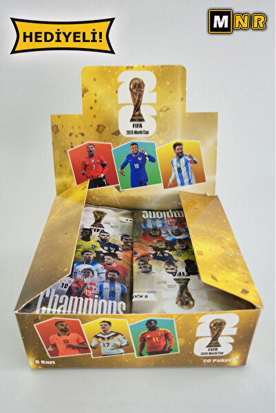 2026 World Cup Dünya Kupası 2026 Yeni Seri Futbolcu Kartları 160+20 HEDİYELİ