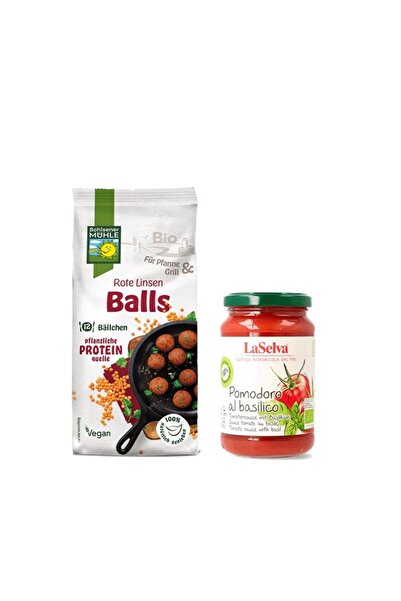 Bohlsener Muhle Pachet Bio Meniu Vegetarian – Premix Chifteluțe din Linte Roș...