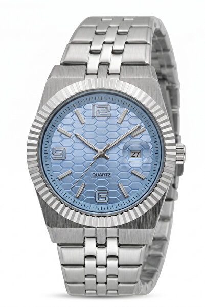 TEKMAKG High Quality Luxury Steel Band Classic Men's Wristwatch with Calendar