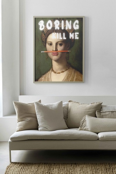INNOVI Boring kill me Poster