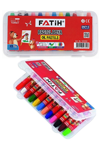 Fatih 50350 Pastel Paint 12 Colors King Size