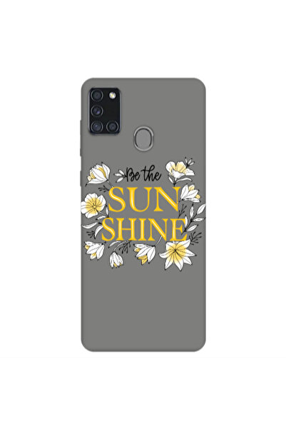 Other Samsung A21S Sun Shine Grey Colored Silicone TPU Θήκη