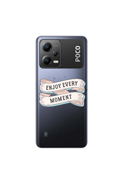 Other Xiaomi Poco X5 Enjoy Every Moment 2 Transparent Silicone TPU Θήκη