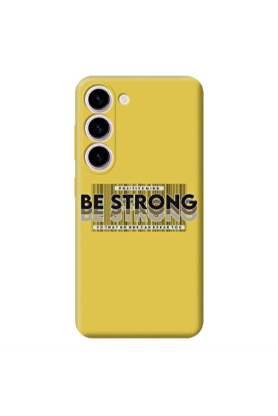 Other Samsung S23 Plus Positivemind Yellow Colored Silicone TPU Θήκη