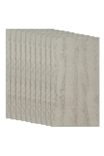 NEXTLY Set de 10 Panouri Decorative din Ipsos, 60x120 cm, Bej