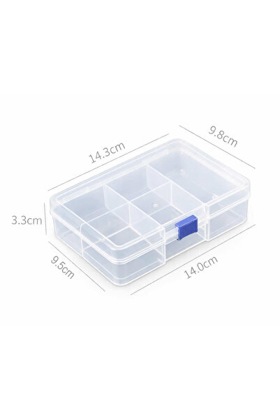 Roboyol Store Plastik Malzeme Kutusu 140x95mm 5 Göz