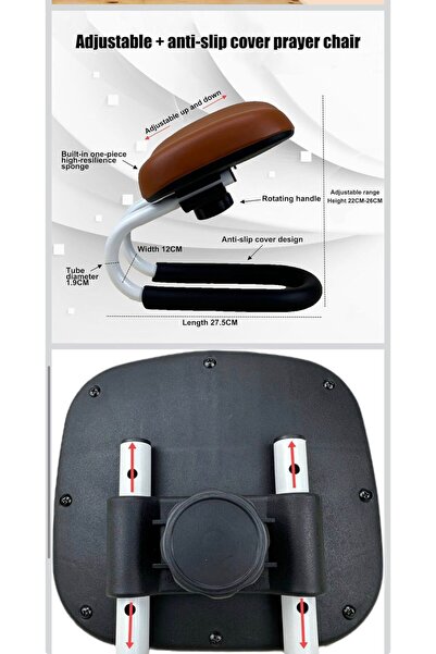 Roya Smart Prayer Chair - Comfort and Support during Prayer