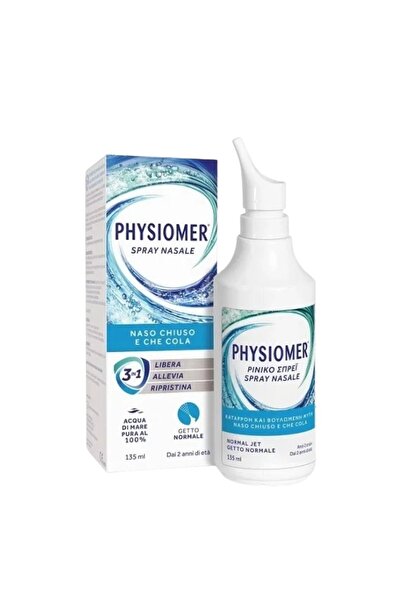 Physiomer | Nasal Spray Normal Jet Adults /Children 2+ | Αποσυμφορητικό Ρινικ...