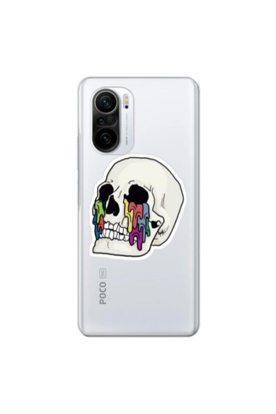Other Xiaomi Poco F3 Skull Transparent Silicone TPU Θήκη