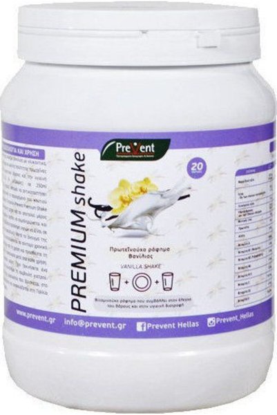 Prevent | Premium Shake Συμπλήρωμα για Αδυνάτισμα Βανίλια | 430gr
