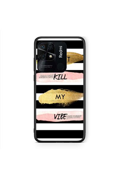 Other Xiaomi Redmi 10C Kill my vibe Black Glossy Θήκη