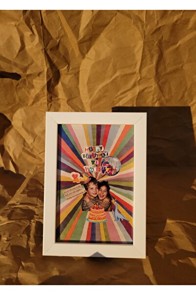 Vioragifts Kişiye Özel Çocukluk Fotoğrafı Poster - Doğum Günü, Yıldönümü Hedi...