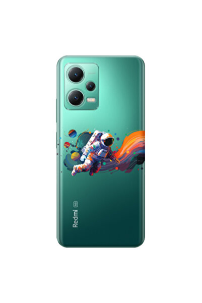 Other Xiaomi Redmi Note 12 Pro Plus 5G Rainbow Space Transparent Silicone TPU...