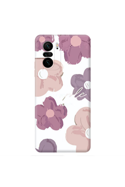 Other Xiaomi Poco F3 Flowers 2 Transparent Silicone TPU Θήκη