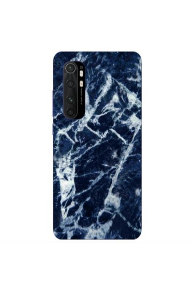 Other Xiaomi Mi Note 10 Lite Marble Cracked Purple Transparent Silicone TPU Θήκη