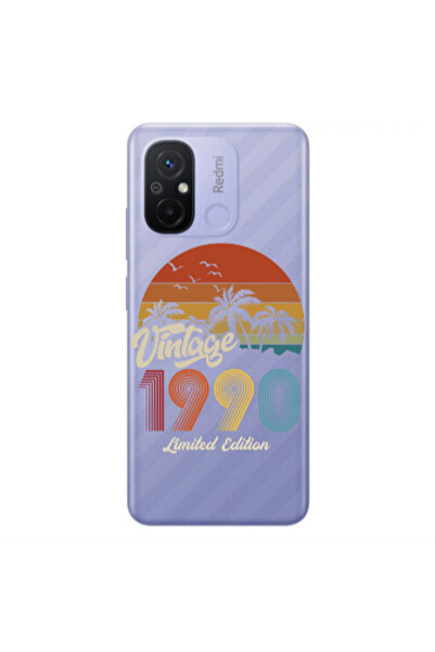 Other Xiaomi Redmi 12C Vintage Transparent Silicone TPU Θήκη