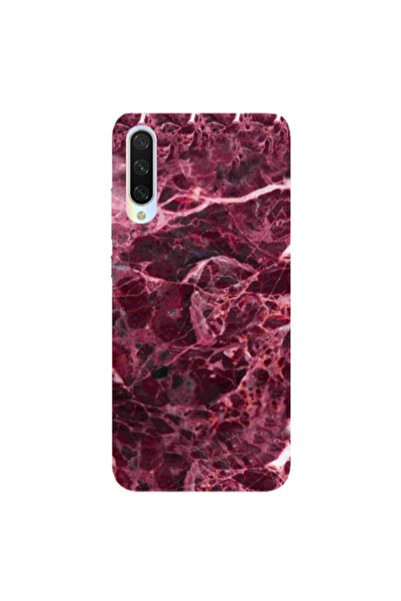 Other Xiaomi Mi 9 Lite Marble Cherry Transparent Silicone TPU Θήκη