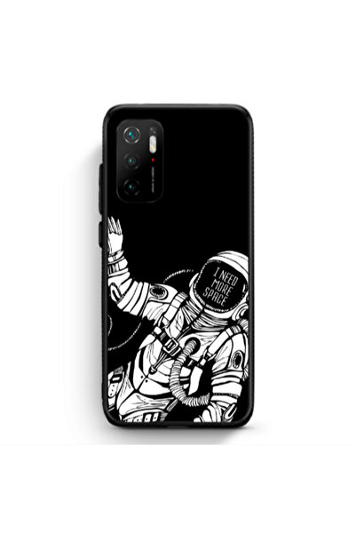 Other Xiaomi Poco M3 Pro I need more space Black Glossy Θήκη