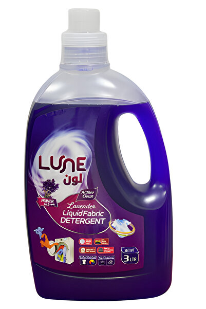 lune Lavender Liquid Fabric Detergent 3L | Power Gel Laundry Detergent
