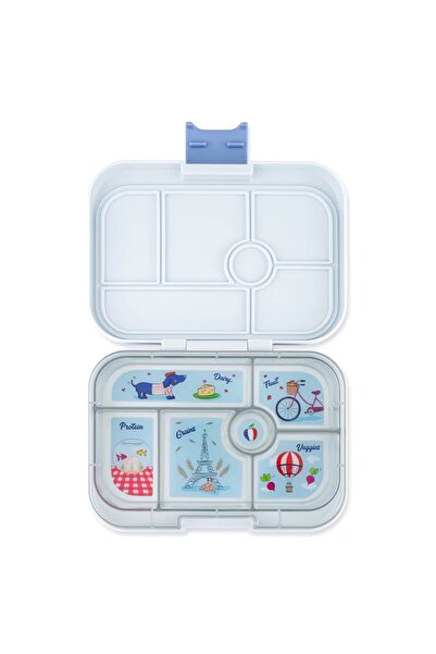 YumBox Δοχείο φαγητού Original 6 θέσεων, σε απόχρωση Θολό Γκρι/Παρίσι