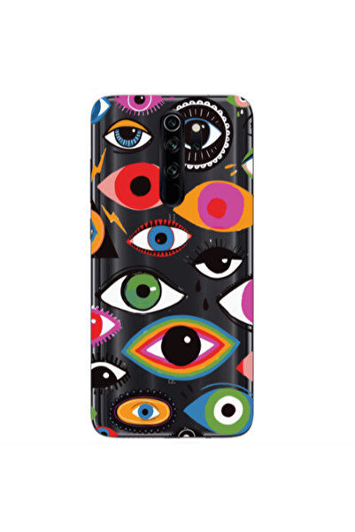 Other Xiaomi Redmi Note 8 Pro Colorful eyes Transparent Silicone TPU Θήκη