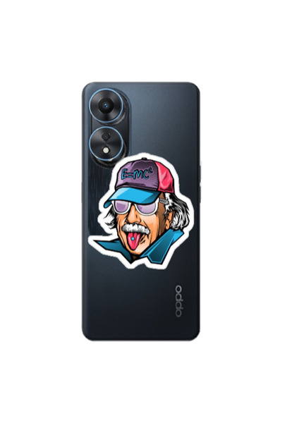 Other Oppo A 98 Einstein Transparent Silicone TPU Θήκη