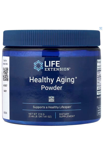 Life Extension Healthy Aging Powder, Healthy Aging, Heart Health, Brain Healt...