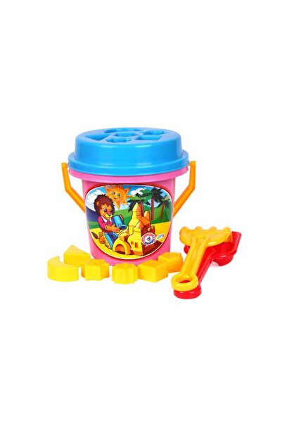 Technok Set jucarii nisip, TechnoK, Galeata, Forme, Grebla, Multicolor