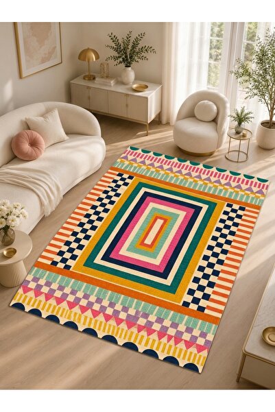 Rugs Modern Halı SDT Geleneksel Desenli Modern Dokuma Taban Dekoratif Halı sd...